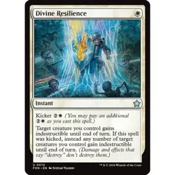 MTG Divine Resilience Foundations Uncommon Instant NM - Image 2