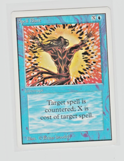 Magic the Gathering ~ MTG ~ 1x Spell Blast ~ UNLIMITED ~ M/NM ~ - Image 1