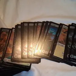 78 Basic Land Lot Foil - assorted - Magic MTG - Image 3