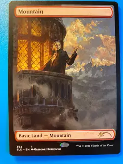 MTG 1x FULL ART Dracula Mountain 362 Secret Lair Drop Magic the Gathering x1 NM - Image 1