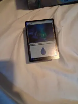 100 Mtg Foil Land Lot Basic Common - Image 1