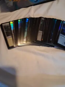 100 Mtg Foil Land Lot Basic Common - Image 2