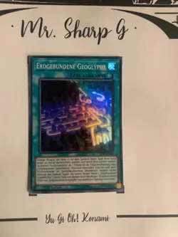 ERDGEBUNDENE GEOGLYPHE - 1. AUFLAGE LED5-DE026 DEUTSCH Yu-Gi-Oh! CARD SUPER RARE - Image 3
