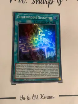 ERDGEBUNDENE GEOGLYPHE - 1. AUFLAGE LED5-DE026 DEUTSCH Yu-Gi-Oh! CARD SUPER RARE - Image 4