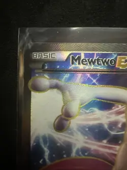 NM-LP | Pokemon Mewtwo EX XY125 Black Star Promo Holofoil Rare - Image 4