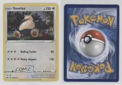 Snorlax (Blister Cosmos Holo) Holo Pokemon Sword & Shield #140 1l78 - Image 3