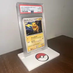 POKEMON 2007 JPN D & P SECRET OF THE LAKES #027 RAICHU-HOLO SECRET OF THE LAKES - Image 2