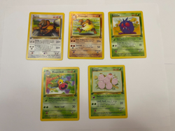 1st Edition Pokemon Jungle Lot Weepinbell Tauros Exeggcute Venonat Primeape - Image 1