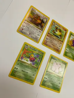 1st Edition Pokemon Jungle Lot Weepinbell Tauros Exeggcute Venonat Primeape - Image 4