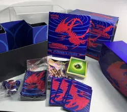 Pokemon almost EMPTY Elite Trainer Box Darkness Ablaze W/Acrylic Display Case - Image 3