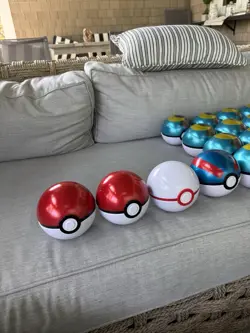 LOT OF 30 Official Pokemon TCG Ball Tin (Empty Pokeball) Collectors Display Art - Image 2