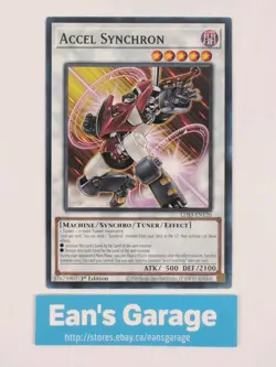 YuGiOh Accel Synchron 1st Edition LDS3-EN120 Legendary Duelists S3 - MN - Image 1