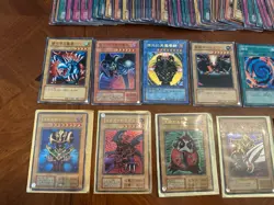 Yugioh OCG Japanese Vintage Holo Trading Cards Collection Lot 155 Cards - Image 2
