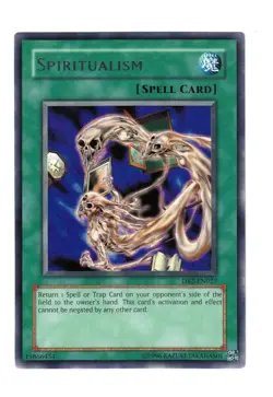 Yugioh- 1X Spiritualism - Rare - Unlimited - DB2-EN027 - Near Mint - Image 1