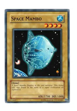 Yugioh- 1X Space Mambo - Common - Unlimited - DR3-EN121 - Near Mint - Image 1