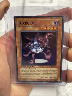 Necroface CRMS-ENSE1 - Super Rare - Limited Edition - YuGiOh LP Yu-Gi-Oh! Card - Image 2