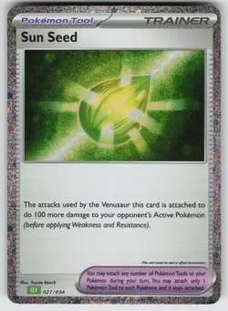 Sun Seed Classic Collection Trading Card Game Classic 027/034 Pokemon - Image 1