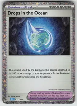 Drops in the Ocean Classic Collection Trading Card Game Classic 021/034 Pokemon - Image 1