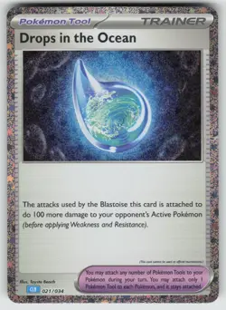Drops in the Ocean Classic Collection Trading Card Game Classic 021/034 Pokemon - Image 1