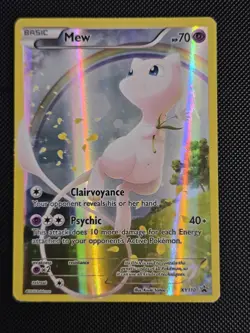 Mew - XY110 - Pokemon XY Promo Holo Rare Card LP - Image 2