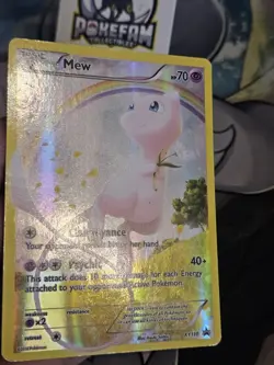 Mew - XY110 - Pokemon XY Promo Holo Rare Card LP - Image 4