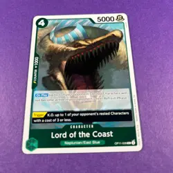 One Piece Lord Of The Coast OP11-028 A Fist Of Divine Speed Trading Card TCG - Image 3