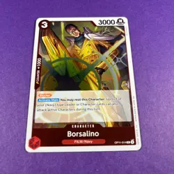 One Piece Borsalino OP11-014 A Fist Of Divine Speed Trading Card TCG - Image 2