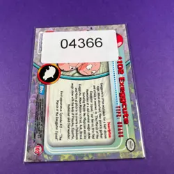 Topps Pokemon Exeggcute Non Holo 102 Series 1 Card Blue Topps Trading Card - Image 5