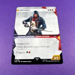 Assassin's Creed X MTG Arno Dorian Card 0139 Magic The Gathering Card TCG WOTC - Image 1