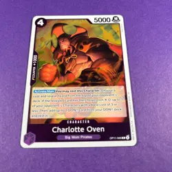 One Piece Charlotte Oven Foil OP11-066 A Fist Of Divine Speed Trading Card TCG - Image 2