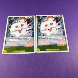 Zeus x2 Foil OP11-106 A Fist Of Divine Speed OP Trading Card TCG - Image 3