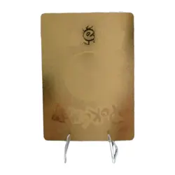 Pokemon Eevee Evolutions V 880hp Gold Foil Fan Art Collector Card TCG - Image 2