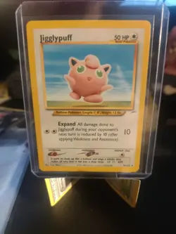 LP Jigglypuff 44/105 Reg. Neo Destiny Unlimited Pokemon Card - Image 1