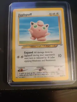 LP Jigglypuff 44/105 Reg. Neo Destiny Unlimited Pokemon Card - Image 2