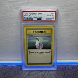 PSA 10 Potion 94/102 Base Set Pokemon Card 1999-2000 4th Print - Image 1