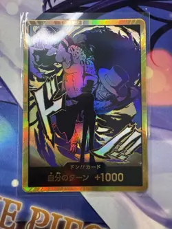 DON Card Rob Lucci PRB-02 [Gold Frame] THE BEST vol.2 One Piece Japan - Image 1