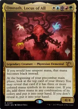 0249 OMNATH, LOCUS OF ALL RARE MARCH OF THE MACHINE MTG CARD - Image 1