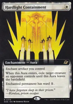 MTG Edge of Eternities - Hardlight Containment - EOE 319 - Extended Art - Image 2