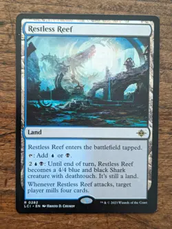 Restless Reef ~ The Lost Caverns of Ixalan [ NM ] [ Magic MTG ] - Image 1