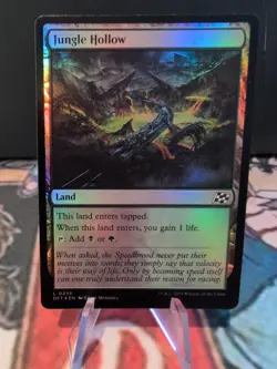 Jungle Hollow - 256 - Foil - DFT - NM - MTG Magic the Gathering - Image 1