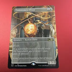 Containment Priest 314 Extended Art Core Set 2021 M21 MTG NM - Image 2