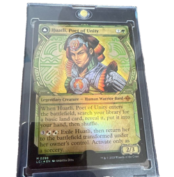 Used MTG Magic Artist Proof AP Huatli, Poet of Unity English - Image 1
