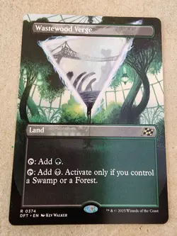 Wastewood Verge - #374 Regular (Borderless) Aetherdrift - Mtg - Image 1