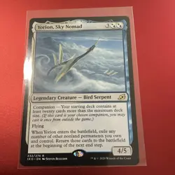 YORION SKY NOMAD 1x Rare Magic Ikoria Lair of Behemoths MTG NM - Image 1