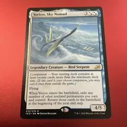 YORION SKY NOMAD 1x Rare Magic Ikoria Lair of Behemoths MTG NM - Image 2