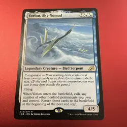 YORION SKY NOMAD 1x Rare Magic Ikoria Lair of Behemoths MTG NM - Image 2