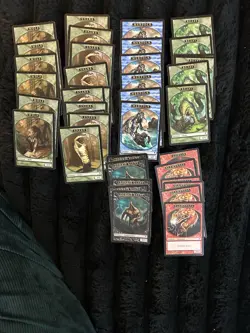 Magic The Gathering Snake Merfolk Beast Goblin Elemental Zombie Giant. MTG - Image 1