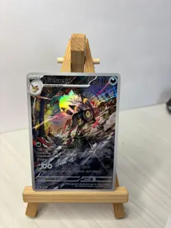 Umbreon Artwork Original Pokemon Card Holo Rainbow Effect (Watch Video) - Image 5