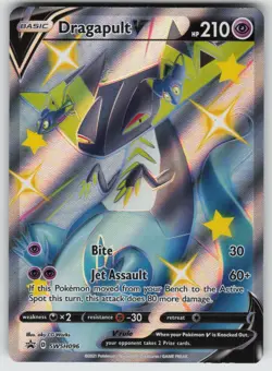 Dragapult V Promo SWSH: Sword & Shield Promo Cards SWSH096 Pokemon - Image 1