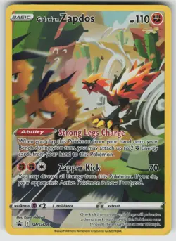 Galarian Zapdos Promo SWSH: Sword & Shield Promo Cards SWSH283 Pokemon - Image 1